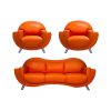 Set canapele ODETTE 311 fix piele ecologica