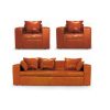 Set canapele TESSA 3ext11 piele ecologica