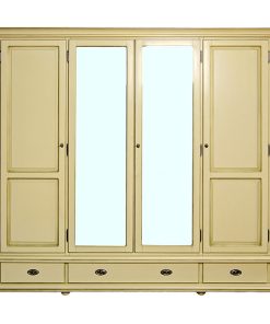 Dulap TUDOR cu 4 usi crem