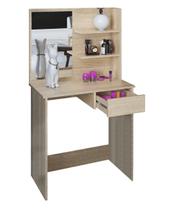 Măsuţă de toaletă/toaletă stejar sonoma, BELEZA