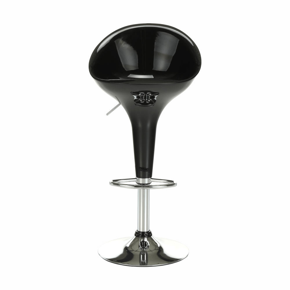Scaun bar, negru/crom, ALBA NOVA - imagine 11