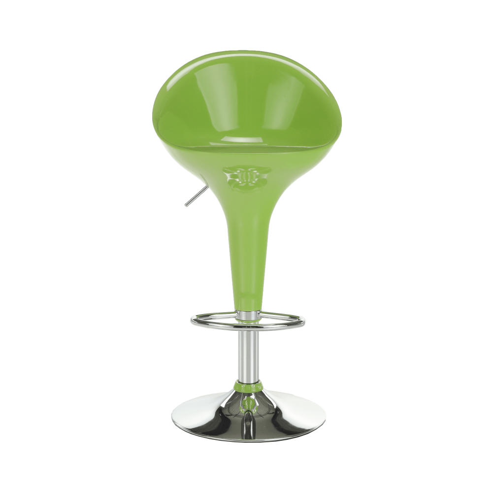 Scaun bar, verde/crom, ALBA NOVA - imagine 10