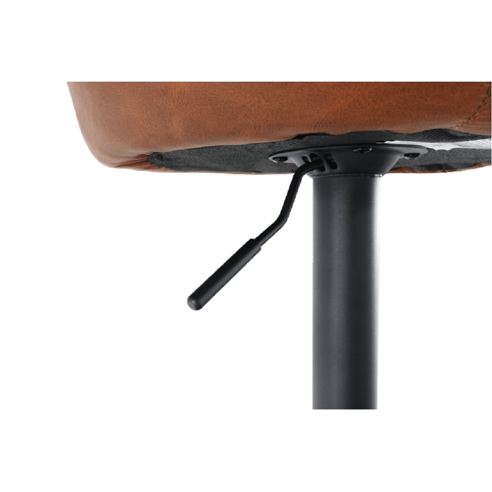 Scaun de bar, negru, TERKAN - imagine 9