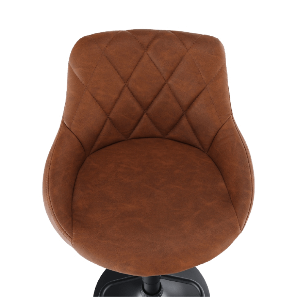 Scaun de bar, negru, TERKAN - imagine 3