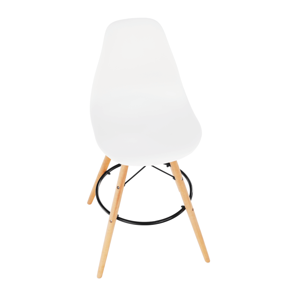 Scaun de bar, alb/fag, CARBRY 2 NEW - imagine 18