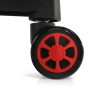 Scaun de birou / joc cu difuzoare Bluetooth, negru / roşu, CARPI - Thumbnail Image 24