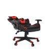 Scaun de birou / joc cu difuzoare Bluetooth, negru / roşu, CARPI - Thumbnail Image 9