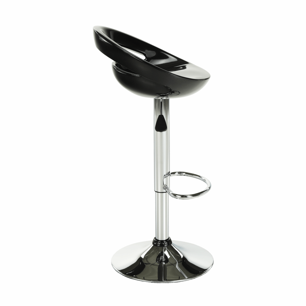Scaun bar, negru/inox, DONGO NOVE - imagine 21
