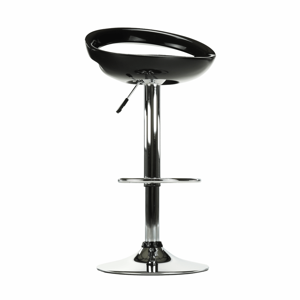Scaun bar, negru/inox, DONGO NOVE - imagine 18