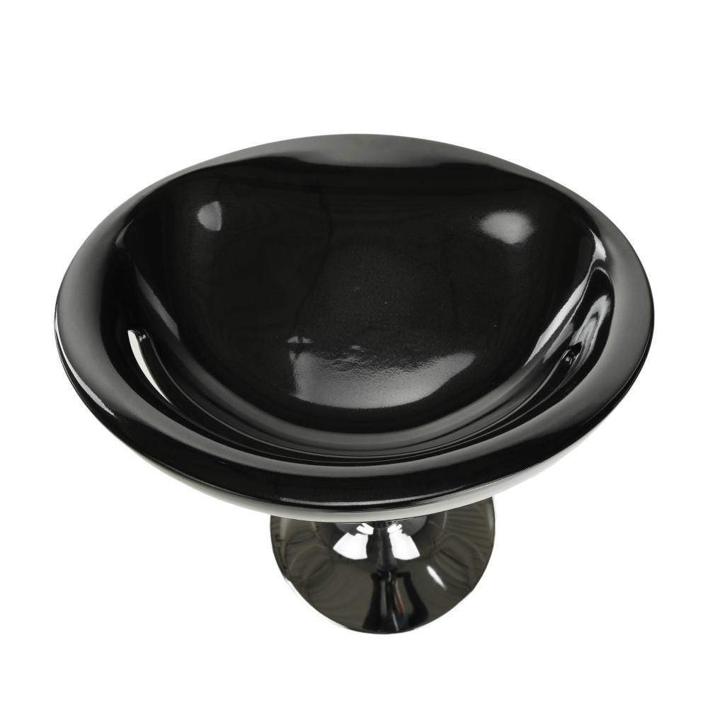 Scaun bar, negru/inox, DONGO NOVE - imagine 13
