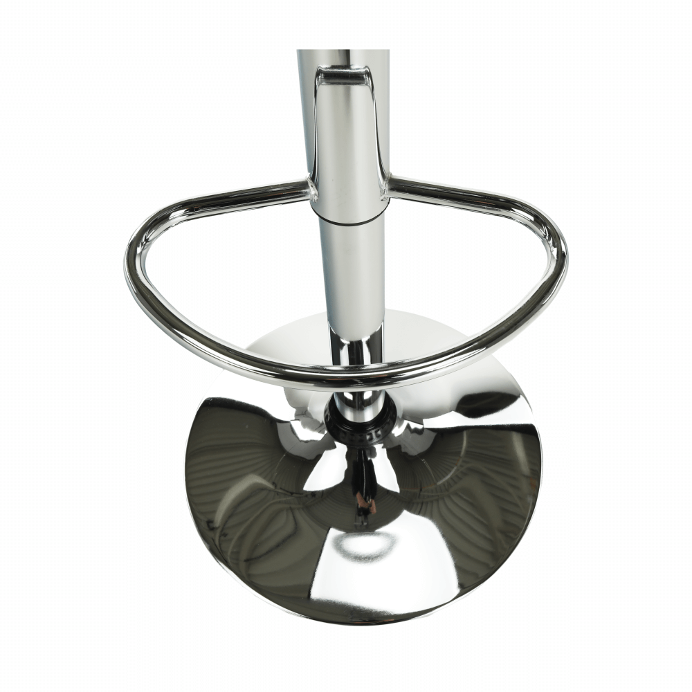 Scaun bar, negru/inox, DONGO NOVE - imagine 6