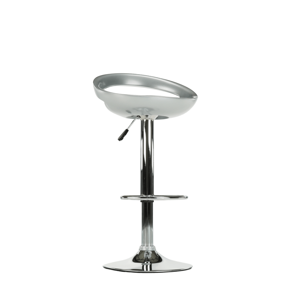 Scaun bar, argintiu/inox, DONGO NOVE - imagine 18