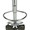 Scaun bar, argintiu/inox, DONGO NOVE - Thumbnail Image 11
