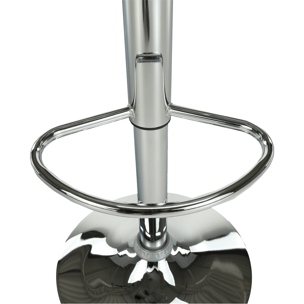 Scaun bar, argintiu/inox, DONGO NOVE - imagine 11