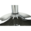 Scaun bar, argintiu/inox, DONGO NOVE - Thumbnail Image 4