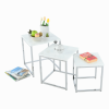 Set 3 măsuţe de cafea, alb extra lucios, ENISOL TYP 3 - Thumbnail Image 9