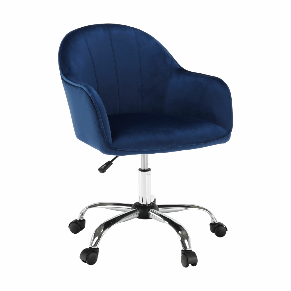 Scaun de birou, material textil din catifea , EROL - imagine 27