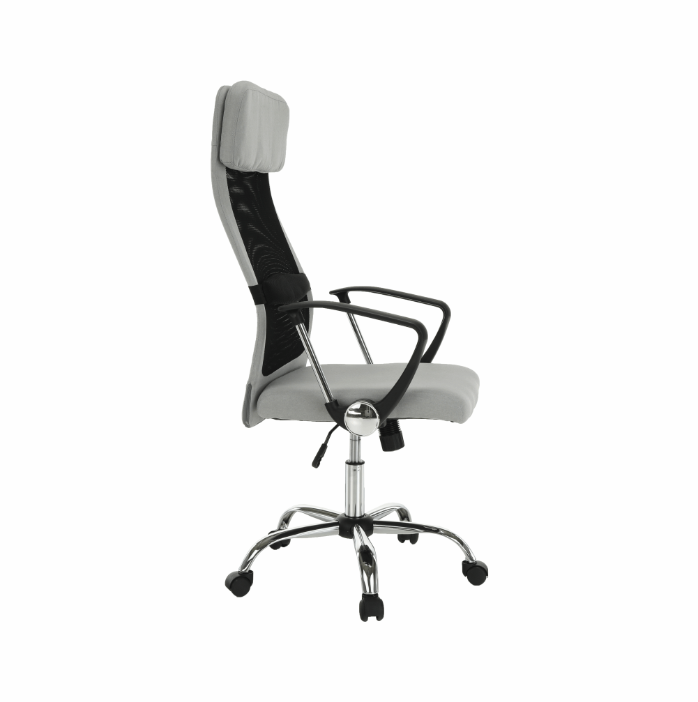 Fotoliu de birou, gri/negru, FABRY NEW - imagine 7