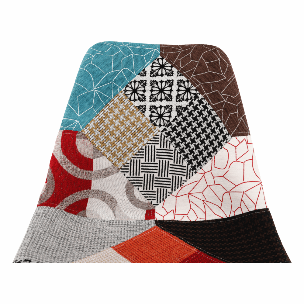 Scaun dining, patchwork, GLORIA - imagine 10