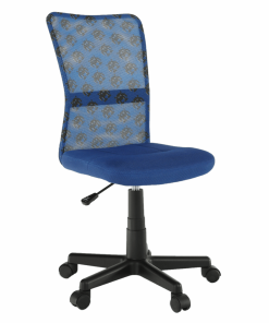 Scaun rotativ,  albastru/model/negru, GOOFY