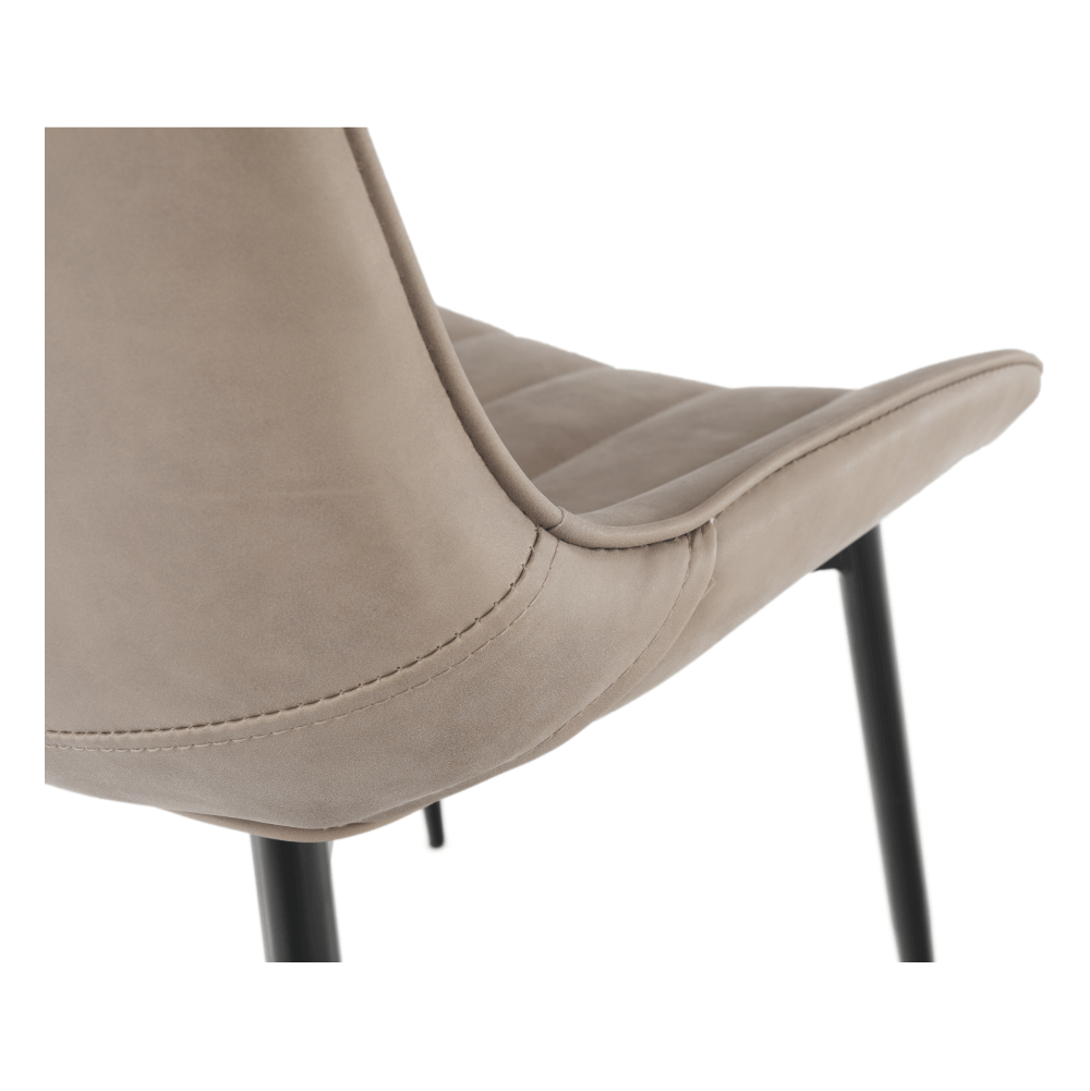 Scaun, gri maroniu taupe/negru, HAZAL - imagine 11