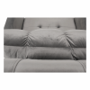 Fotoliu extensibil, catifea Velvet gri deschis, IGRIM - Thumbnail Image 24