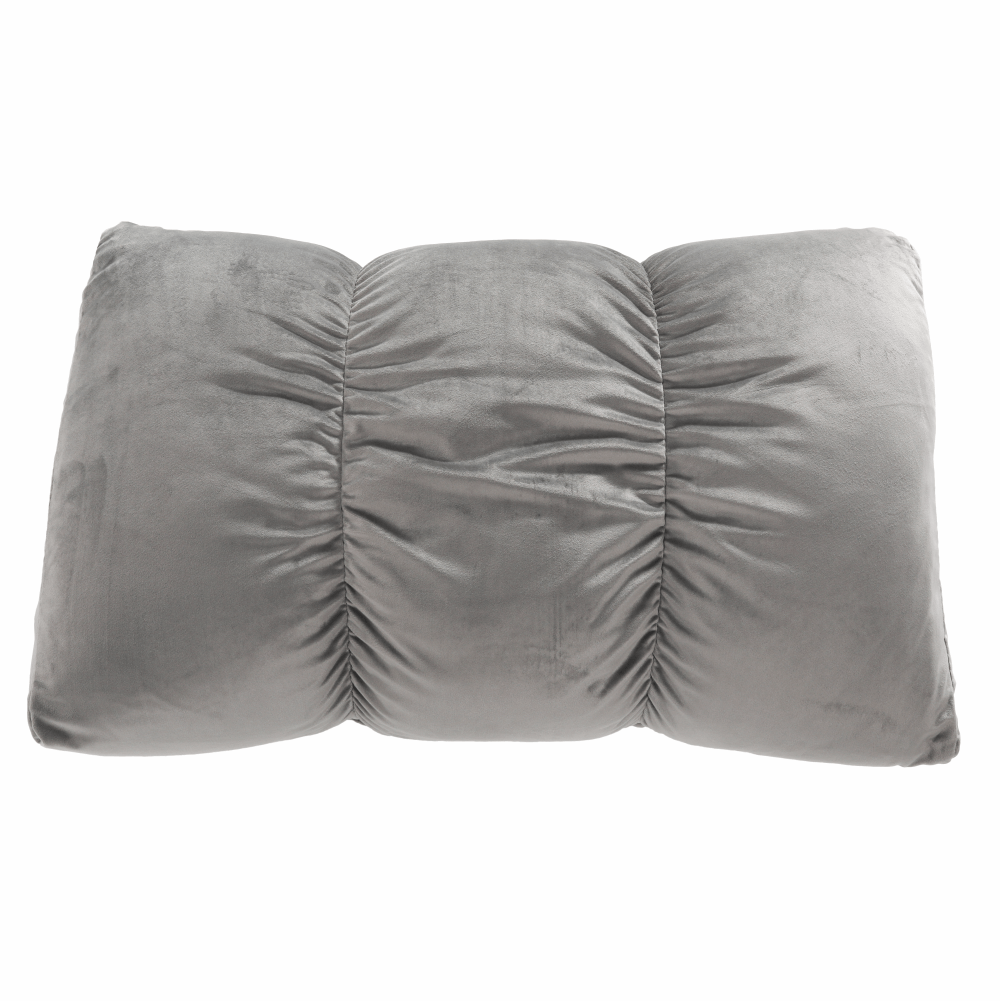 Fotoliu extensibil, catifea Velvet gri deschis, IGRIM - imagine 20