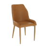 Scaun bucătărie, maro camel/fag, IMPERIA