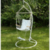 Scaun balansoar suspendabil,  alb/model, JAMBI TYP 2 - Thumbnail Image 4
