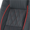 Fotoliu de birou, piele ecologică negru/tiv roşu, PORSHE NEW - Thumbnail Image 6