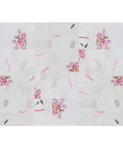 Covor 120x180 cm, model romantic, multicolor, ADELINE