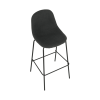 Scaun bar, textil gri închis/metal, MARIOLA NEW - Thumbnail Image 13