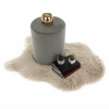 Taburet, catifea Velvet gri, NELI - Thumbnail Image 6