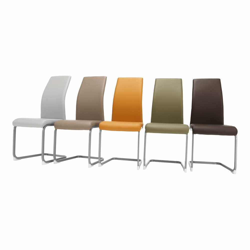 Scaun dining, gri maro Taupe / gri, NOBATA - imagine 3