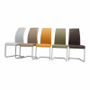 Scaun dining, gri deschis / gri, NOBATA - Thumbnail Image 3