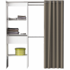 Organizator de garderobă, alb, MIKADO - Thumbnail Image 1