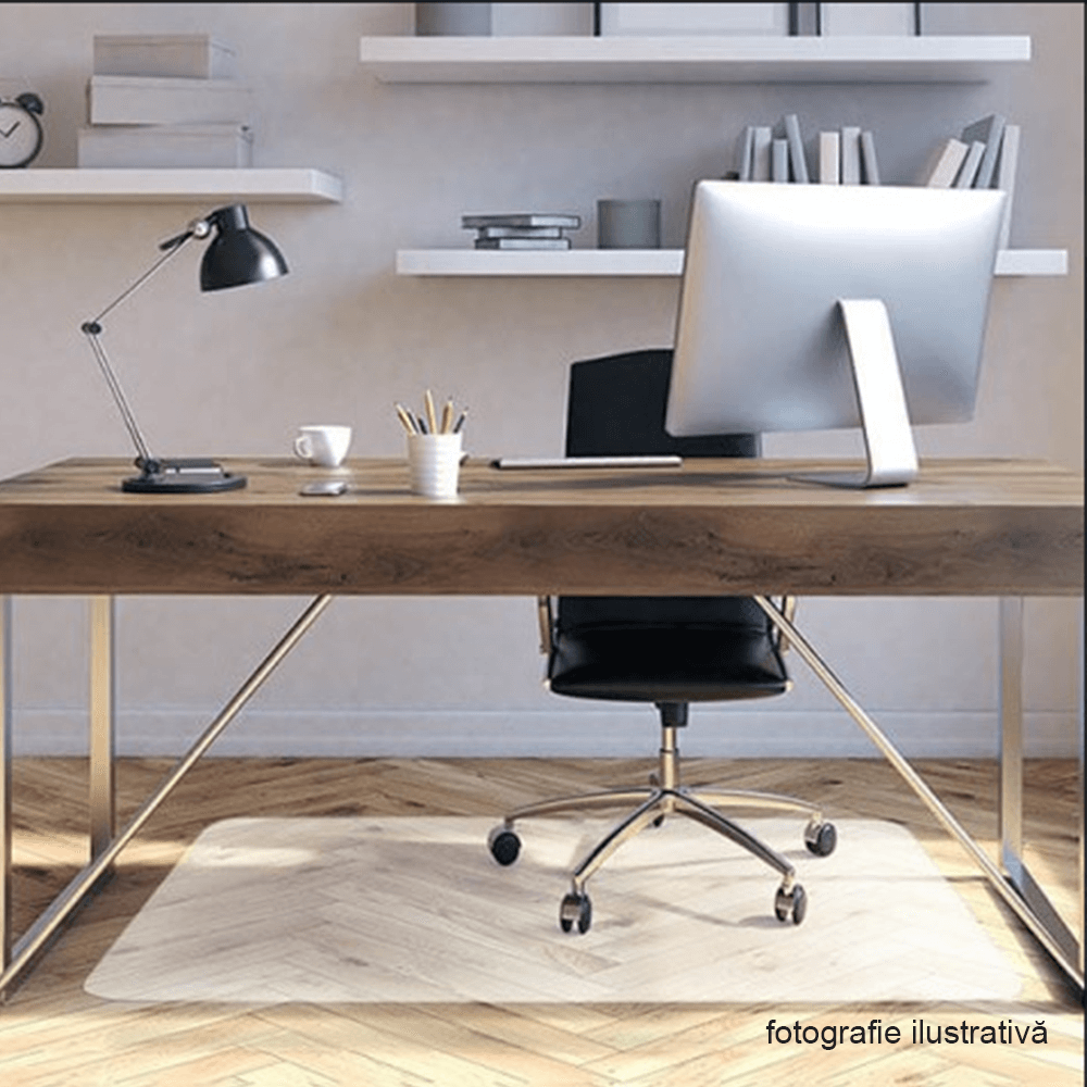 Garnitură protecție sub scaun, transparentă, ELLIE NEW - imagine 4