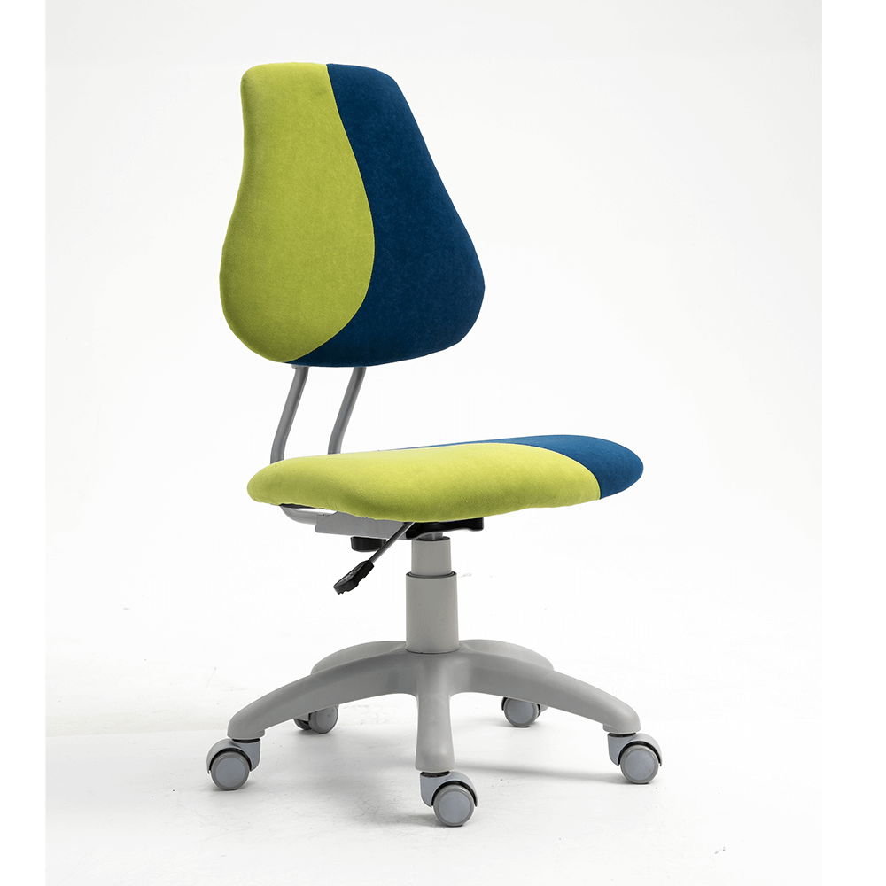 Scaun rotativ reglabil, verde/albastru/gri, RAIDON - imagine 15