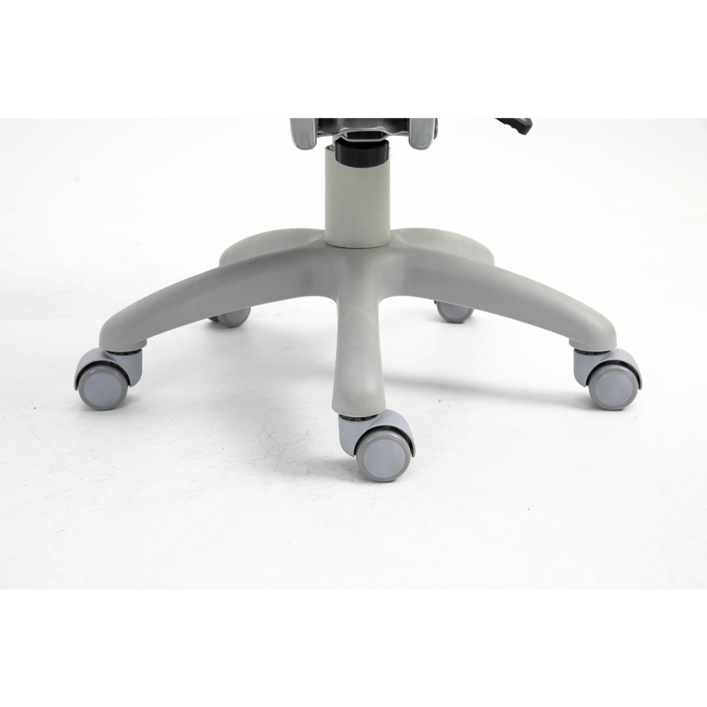Scaun rotativ reglabil, verde/albastru/gri, RAIDON - imagine 11