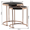 Set de 2 măsuţe de cafea, MORINO - Thumbnail Image 2
