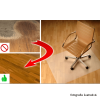 Garnitură protecție sub scaun, transparentă, ELLIE NEW - Thumbnail Image 2