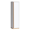 Dulap cu rafturi, nuc/alb, KNOX E12