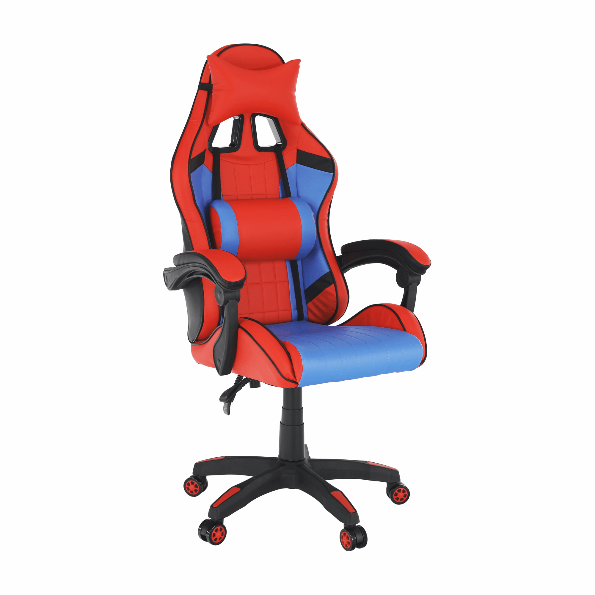 Scaun de birou / joc, albastru / roşu, SPIDEX - imagine 23