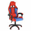 Scaun de birou / joc, albastru / roşu, SPIDEX - Thumbnail Image 1