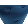 Taburet, catifea Velvet albastru regal/vopsea aurie, LEONID - Thumbnail Image 10