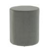 Taburet, catifea Velvet gri, NELI - Thumbnail Image 1