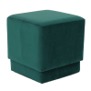 Taburet, catifea Velvet smarald, ALIMA - Thumbnail Image 1