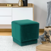 Taburet, catifea Velvet smarald, ALIMA - Thumbnail Image 10