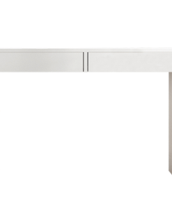 Măsuţă de toaletă/masă de birou,  albă, VIOLET