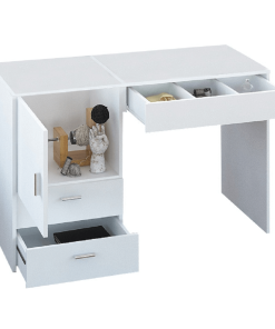 Masă multifuncţională/masă pentru croitori, alb, TAILOR